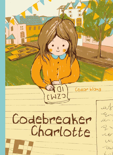 Codebreaker Charlotte book cover by Cedar Wang