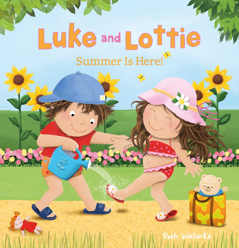 Luke and Lottie. Summer Is Here! (Luke and Lottie) book cover by Ruth Wielockx