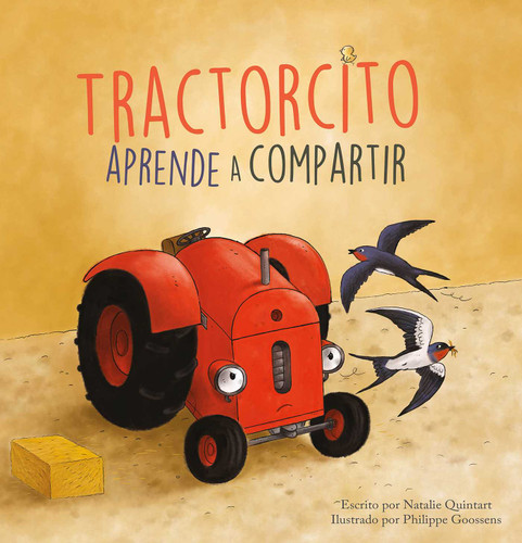 Tractorcito aprende a compartir (Tractorcito) book cover by Natalie Quintart
