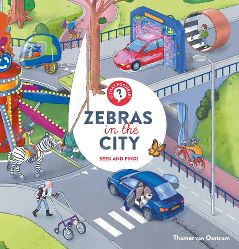 Zebras in the City (Is That Possible?) book cover by Thomas van Oostrum