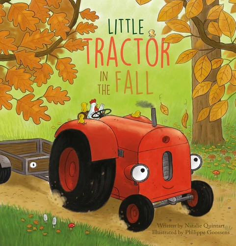 Little Tractor in the Fall (Little Tractor) book cover by Natalie Quintart
