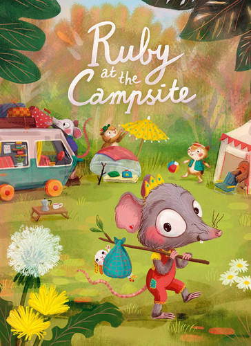 Ruby at the Campsite book cover by Esther van den Berg