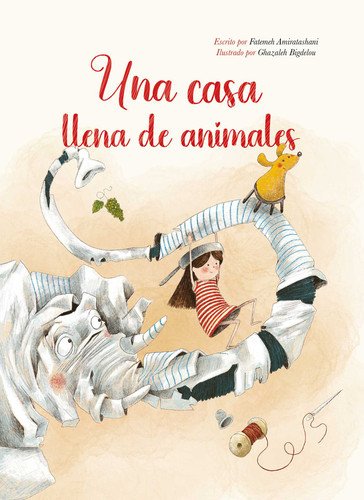 Una casa llena de animales book cover by Fatemeh Amiratashani