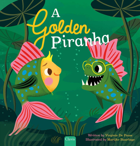 A Golden Piranha book cover by Virginie De Pauw