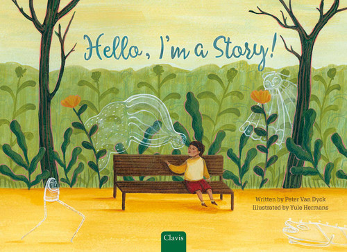 Hello, I'm a Story! book cover by Peter Van Dyck