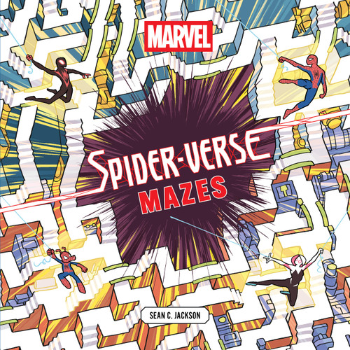 Marvel Spider-Verse Mazes (Marvel) book cover by Sean C. Jackson
