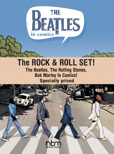 The Rock & Roll Set! (NBM Comics Biographies) book cover by Gaet's, Sophie Blitman, Ceka, Michels Mabel