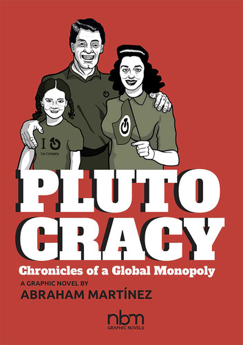 Plutocracy: Chronicles of a Global Monopoly book cover by Abraham Martinez