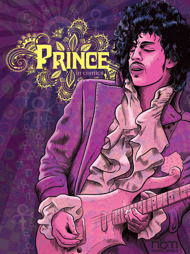 Prince in Comics! (NBM Comics Biographies) book cover by Nicolas Finet, Tony Lourenço