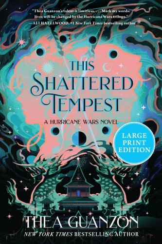 This Shattered Tempest: A Novel (Large Print) book cover by Thea Guanzon