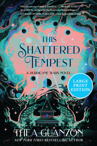 This Shattered Tempest: A Novel (Large Print) book cover by Thea Guanzon