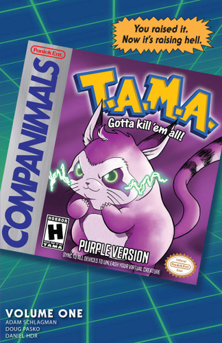 T.A.M.A. Volume 1 book cover by Adam Schlagman