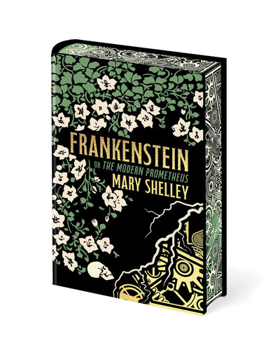Frankenstein (Arcturus Edge-Cut Classics) book cover by Mary Shelley