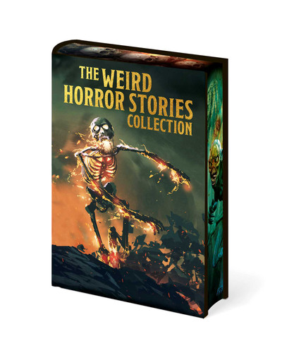 The Weird Horror Stories Collection (Arcturus Pulp Classics) book cover by H. P. Lovecraft, Robert Ervin Howard, Clark Ashton Smith, Abraham Merritt, Henry Kuttner