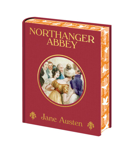 Northanger Abbey: Sprayed Edge Gift Edition (Arcturus Decorative Classics) book cover by Jane Austen