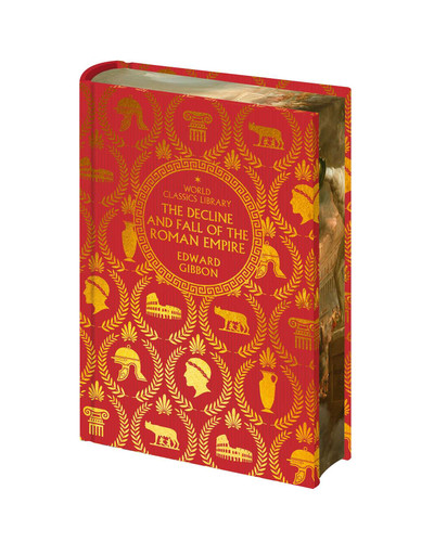 World Classics Library: The Decline & Fall of the Roman Empire book cover by Edward Gibbon