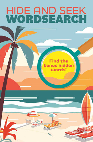 Hide and Seek Wordsearch: Find the Bonus Hidden Words! book cover by Eric Saunders