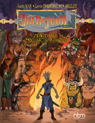 Dungeon: Zenith vol. 4: Outside the Ramparts (Dungeon: Zenith) book cover by Lewis Trondheim, Joann Sfar