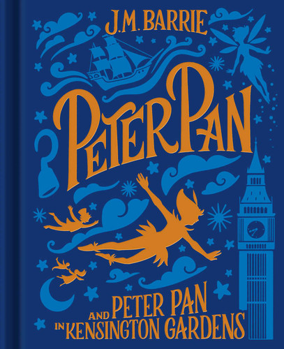 Peter Pan and Peter Pan in Kensington Gardens book cover by Barrie