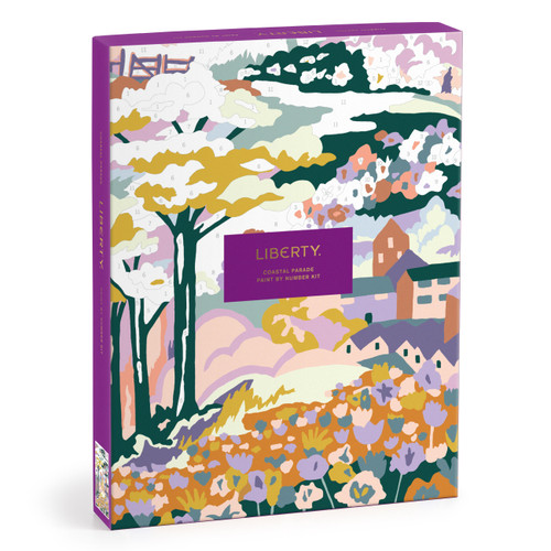 Liberty Coastal Parade 9 x 12" Paint by Number Kit book cover by Galison