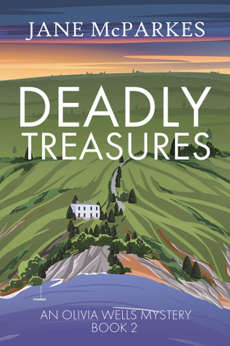 Deadly Treasures book cover by Jane McParkes