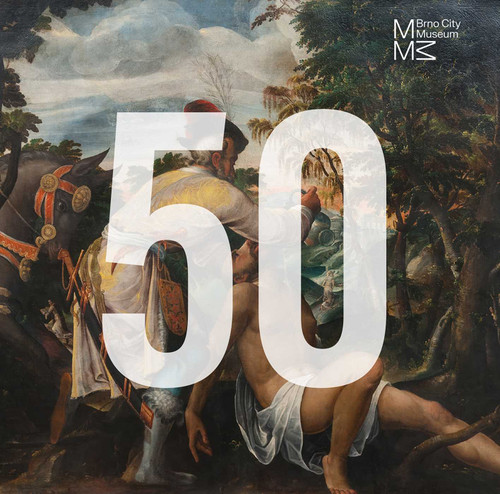 Brno City Museum: 50 (Numbers) book cover by Zbynek Šolc
