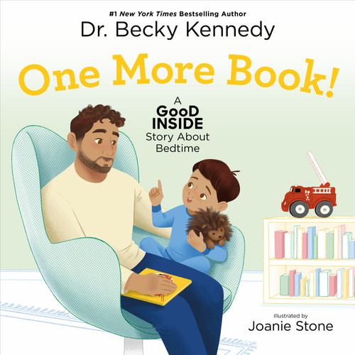 One More Book!: A Good Inside Story About Bedtime book cover by Dr. Becky Kennedy