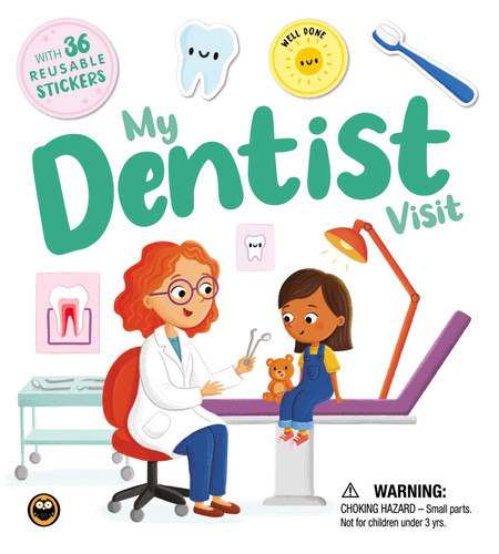 My Dentist Visit: with 36 Reusable Stickers book cover by IglooBooks