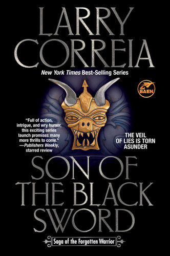 Son of the Black Sword (Saga of the Forgotten Warrior) book cover by Larry Correia
