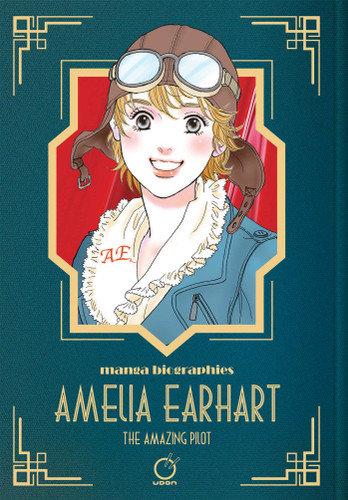 Manga Biographies: Amelia Earhart - The Amazing Pilot book cover by Masakazu Horinouchi