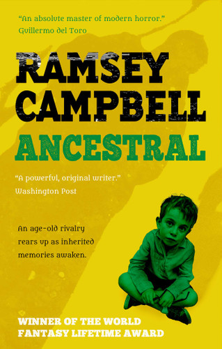 Ancestral book cover by Ramsey Campbell