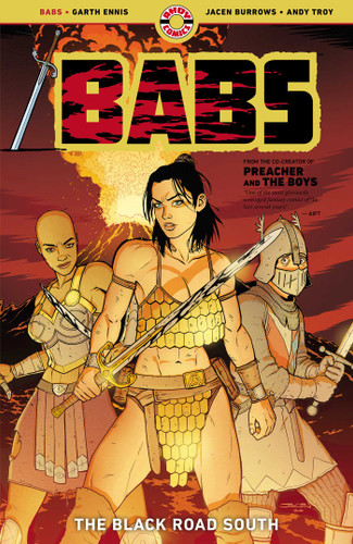 Babs Vol. 2: The Black Road South book cover by Garth Ennis