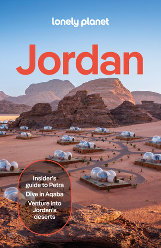 Lonely Planet Jordan (Travel Guide) book cover by Sanad Tabbaa, Anthon Jackson, Jason Ruffin, Paul Stafford, Jenny Walker