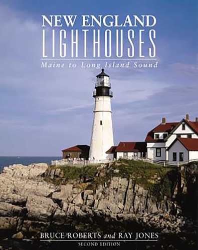 New England Lighthouses: Maine To Long Island Sound (Lighthouse Series) book cover by Ray Jones