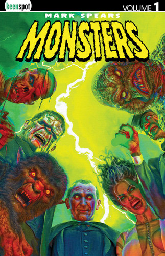 Mark Spears Monsters Vol. 1 book cover by Mark Spears