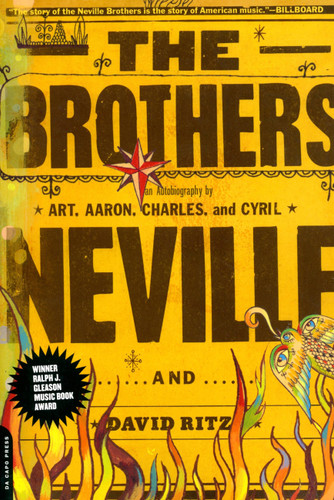 The Brothers book cover by Cyril Neville, Charles Neville, Art Neville, Aaron Neville, David Ritz