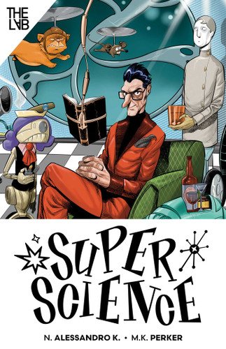Super Science Vol. 1 (The Lab Portable Edition) book cover by N. Alessandro K.
