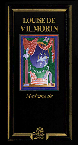 Madame de (Dédale) book cover by Louise Vilmorin
