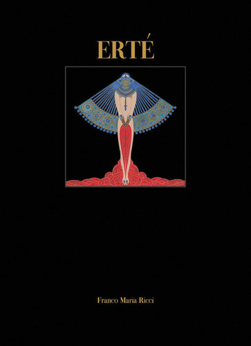 Erté book cover by Valerio Terraroli, Alessandra Tiddia