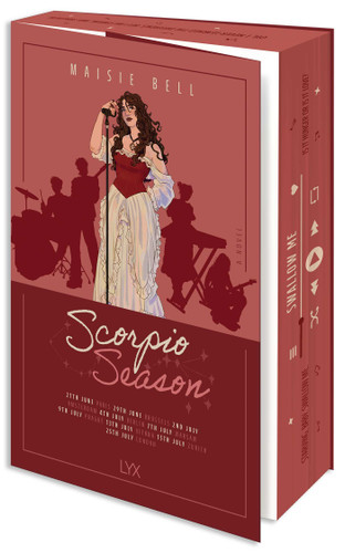 Scorpio Season book cover by Maisie Bell