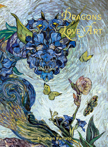 Dragons Love Art book cover by Stephen  Parlato