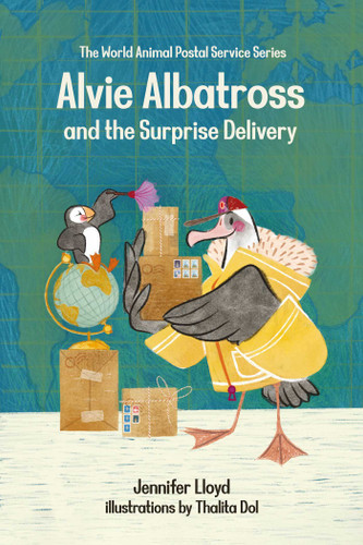 Alvie Albatross: and the Surprise Delivery book cover by Jennifer Lloyd
