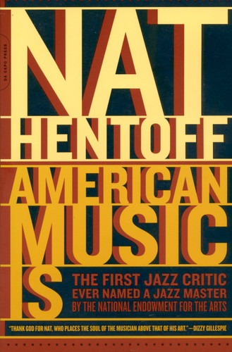 American Music Is book cover by Nat Hentoff