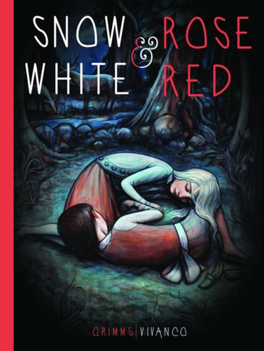 Snow White and Rose Red book cover by Brothers Grimm