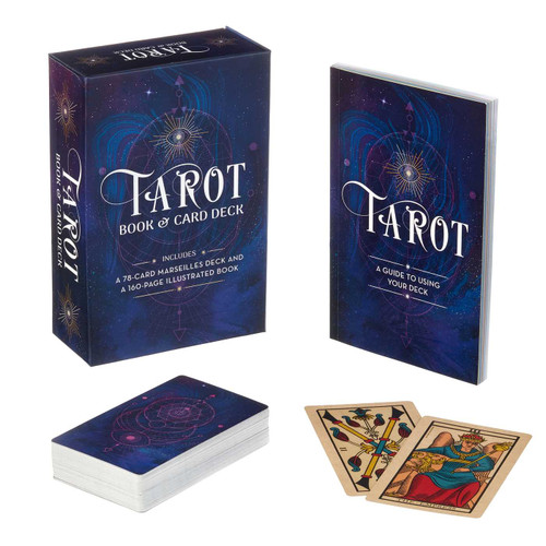 Tarot Book & Card Deck: Includes a 78-Card Marseilles Deck and a 160-Page Illustrated Book (Sirius Oracle Kits) book cover by Alice Ekrek