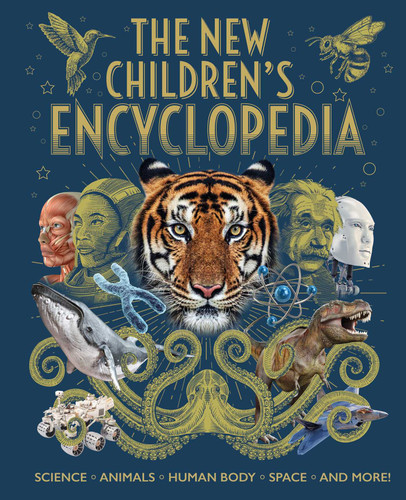 The New Children's Encyclopedia: Science, Animals, Human Body, Space, and More! book cover by Hibbert,Sparrow,Martin