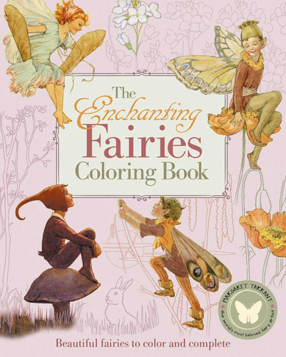 The Enchanting Fairies Coloring Book: Beautiful Fairies to Color and Complete (Sirius Vintage Coloring) book cover by Margaret Tarrant, Arcturus Publishing Limited