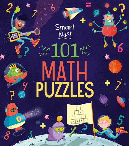 Smart Kids! 101 Math Puzzles book cover by Fullman