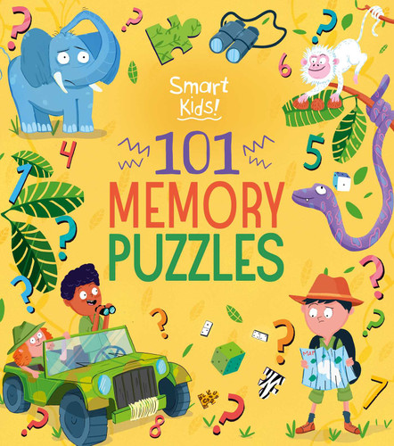 Smart Kids! 101 Memory Puzzles book cover by Fullman