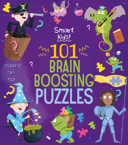 Smart Kids! 101 Brain Boosting Puzzles book cover by Fullman
